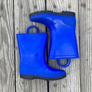 Blue Rain Boots sz 11 Toddler